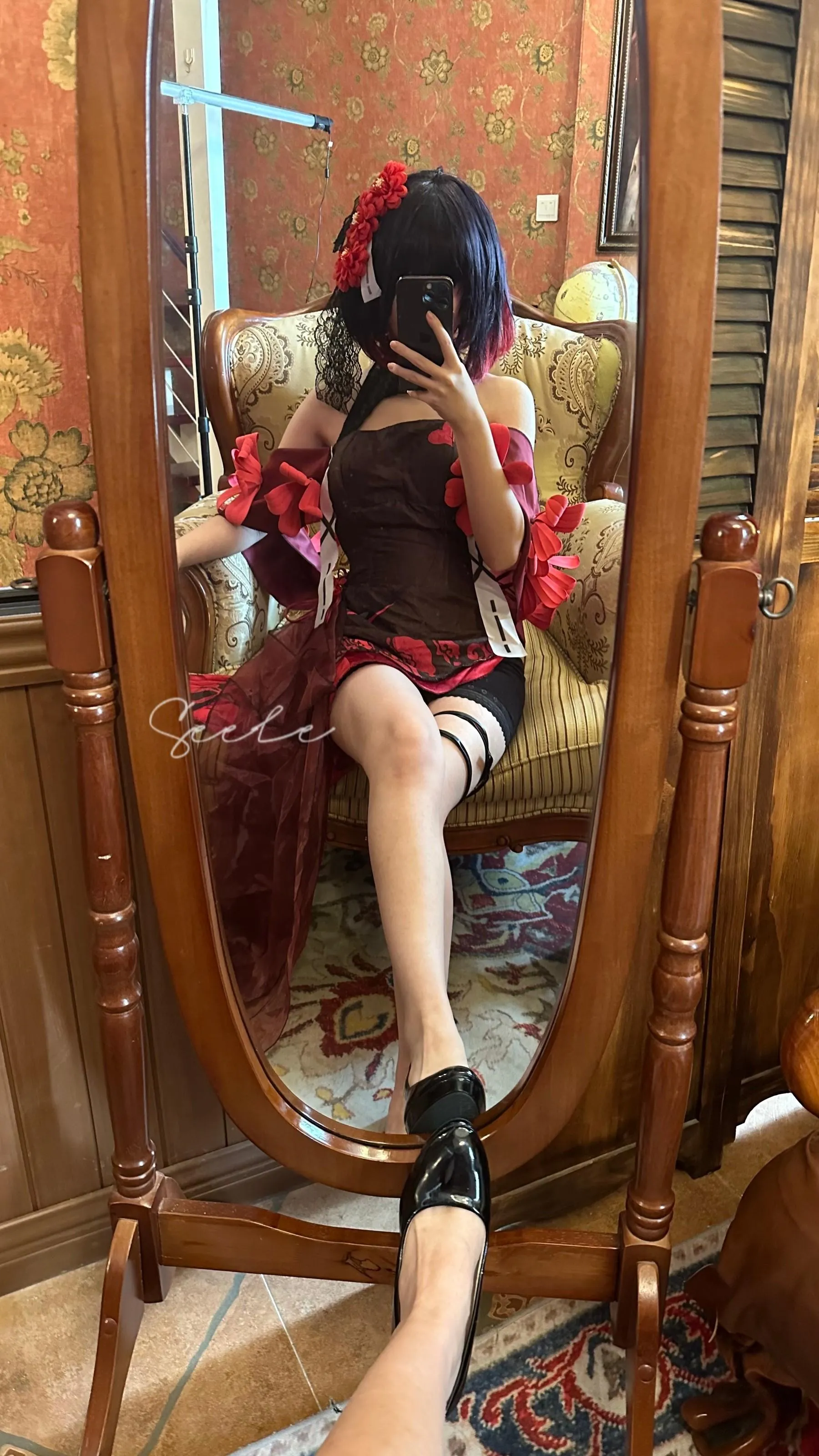 Seele麦麦 – NO.01 黑希旗袍物语 [61P]插图5